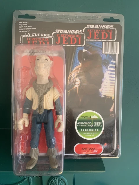 VINTAGE GENTLE GIANT Star Wars 2013 Celebration Europe  12” Yak Face ROTJ Figure