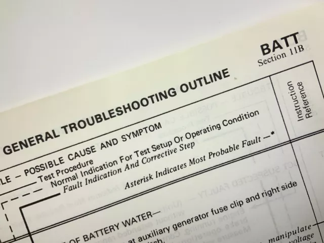 Troubleshooting Outline Locomotive Service Manual SD40-2 1983 EMD AA261