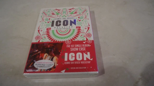 DVD ICON NO MIN WOO ICON ICONIC OH! DISCO ROCKSTAR Live