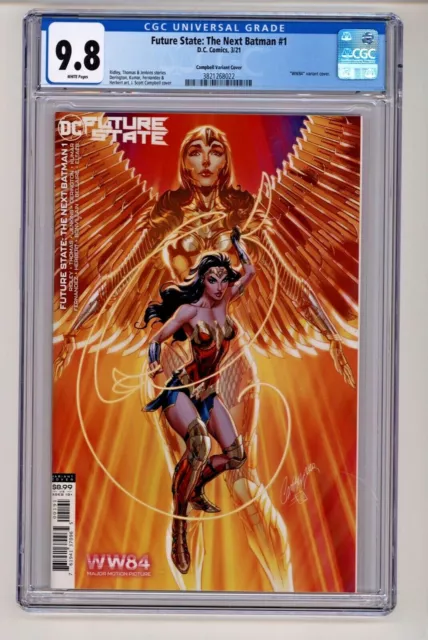 Future State: The Next Batman #1 J Scott Campbell Variant CGC 9.8