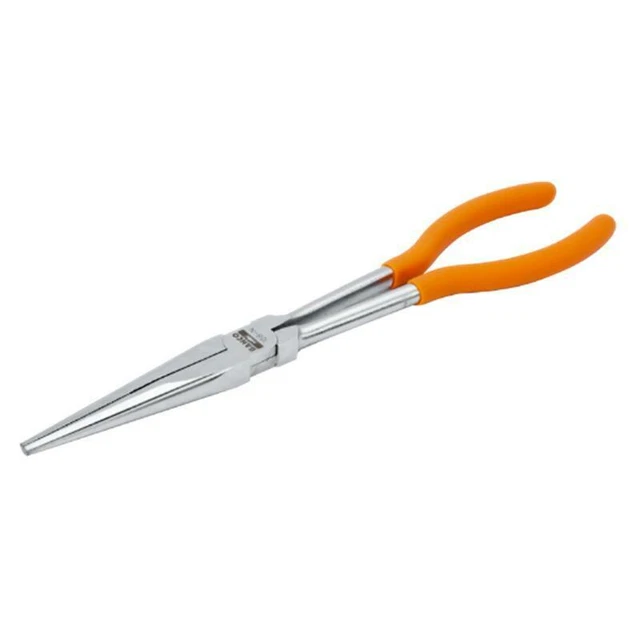 Set Pinze A Punta Lunga 4 Pezzi 280mm - Pinze Dritte, 45&deg;, 90&deg; E Tonde Per Lavori Di Precisione