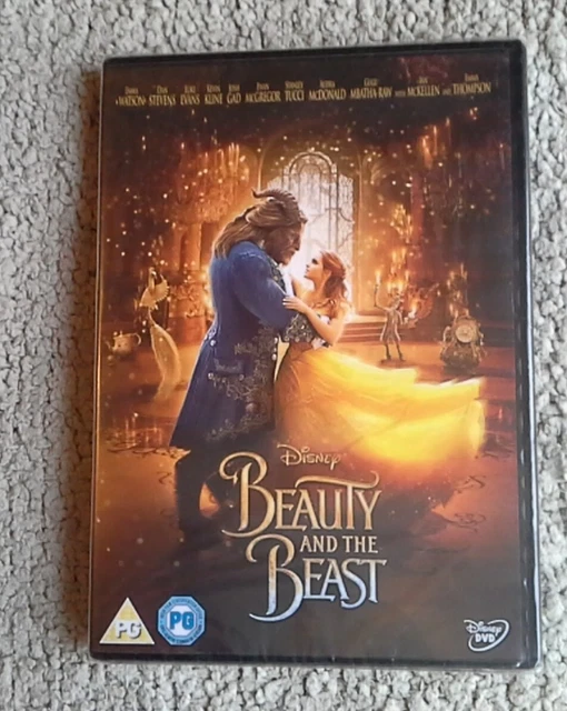 Disney Beauty and The Beast DVD (2017) Cert PG Live Action New & Sealed