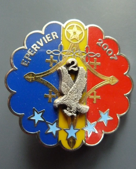 INSIGNE PATCH OPEX rci cote d'ivoire 2°escadron 1°RS spahis cavalerie
