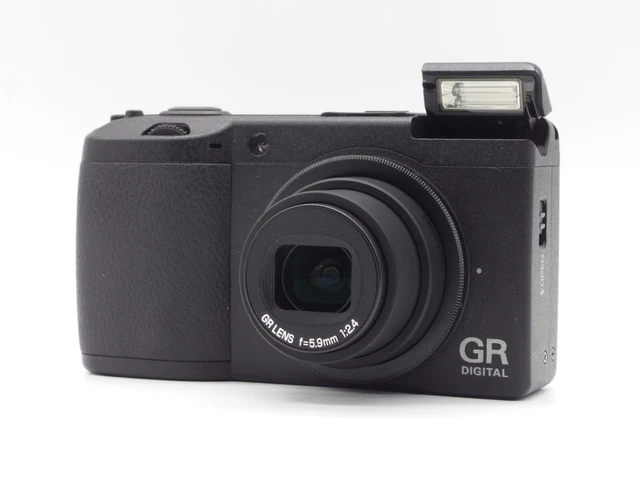 [N MINT IN BOX] RICOH GR DIGITAL II 10.1MP Black Compact Digital Camera JAPAN 3
