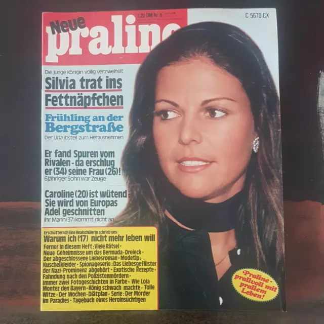 "Praline" Nr. 06/1978, vom 02.02.1978, erotische Zeitschrift, Magazin, top