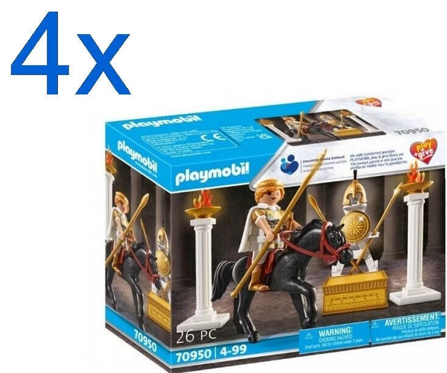 Playmobil 70950 Alexandre Le Grand - Figurine Exclusive Collection "Play & Give", Neuve Sans Boîte