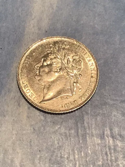George IV Sixpence 1825/3? About Uncirculated