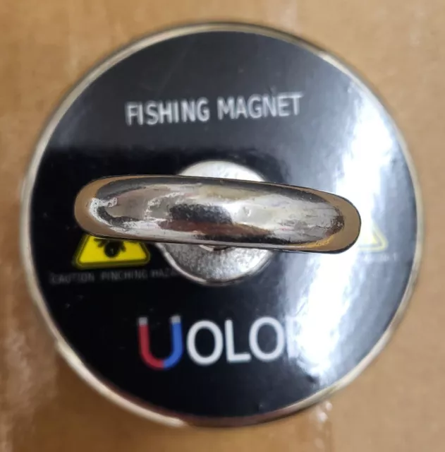 UOLOR POWERFUL NEODYMIUM FISHING MAGNET BNIB. Rust resistant CG C50