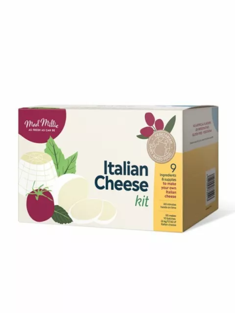 Mad Millie's Italian Cheese Kit - Make Your Own Italian Favourites At Home