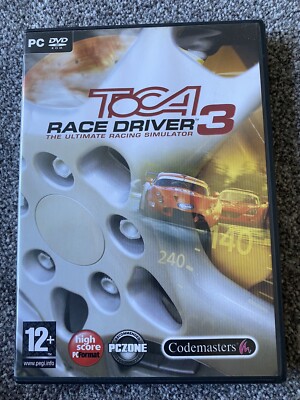 TOCA RACE DRIVER 3 PC DVD ROM TRD III Racedriver originale con manuale in buonissima condizione 