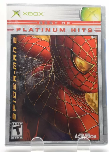 Spiderman 2 Best Platinum Hits for Xbox Original Factory Sealed CIB Spider-man