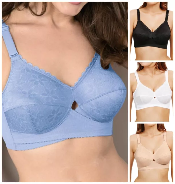 BERLEI CLASSIC NON-WIRED Support Bra B510 Womens Full Cup Everyday