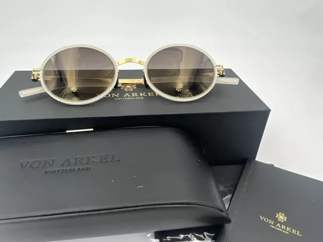 Lunettes de Soleil VON ARKEL VIENNA-001 T-000 Sun7 Taille: 47 21 145