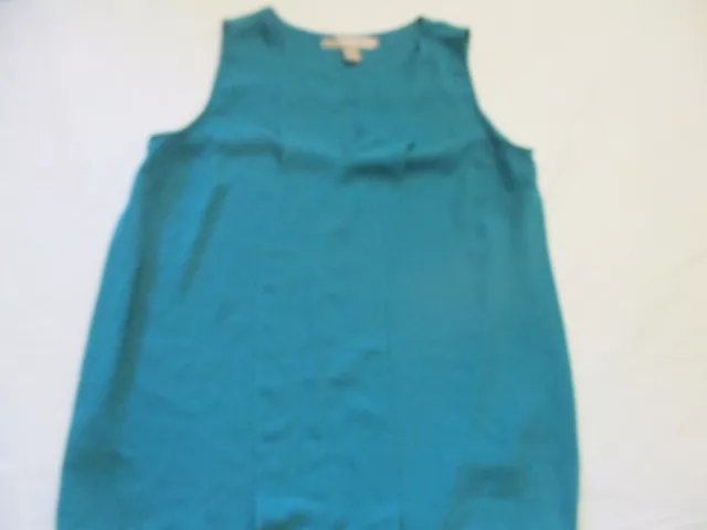 Womens forever 21 blue tank top sz s