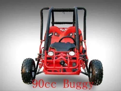 90Cc Twin Seat Buggy Gokart Kids Teen Dune Buggy Quad Atv 4 Wheel 110Cc 125Cc