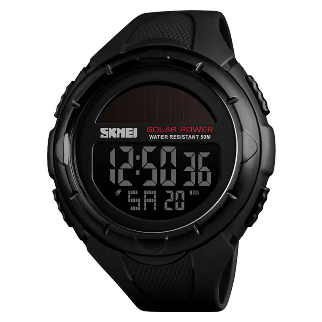 1405 Men Digital Watch Casual Sports Wristwatch 5ATM