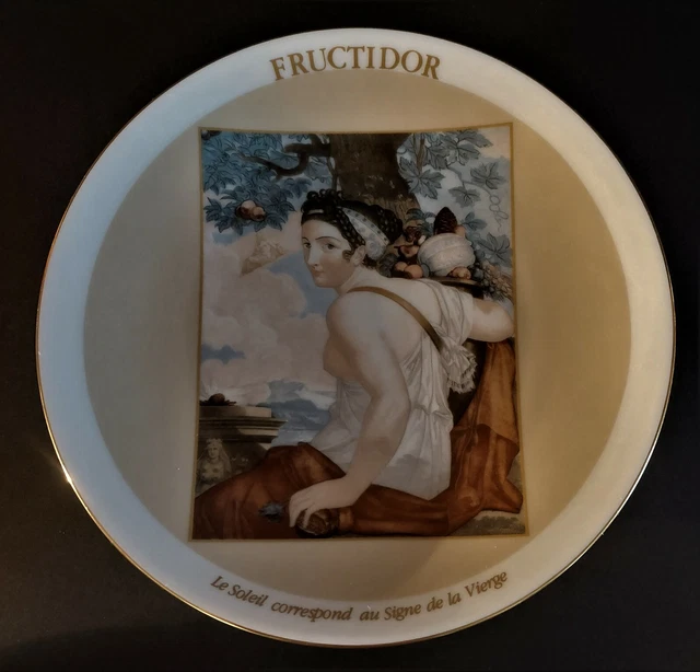 Assiette porcelaine de Limoges Haviland bicentenaire de la révolution française