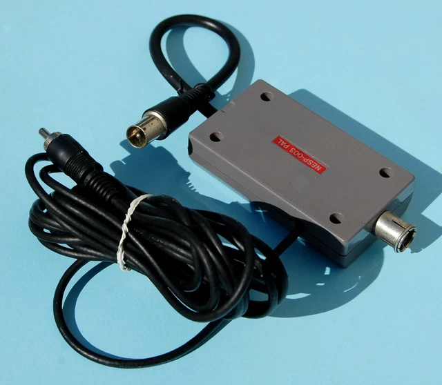 CABLE NINTENDO RF Switch (S) Nes Control Deck Model Nes-003 Pal ...