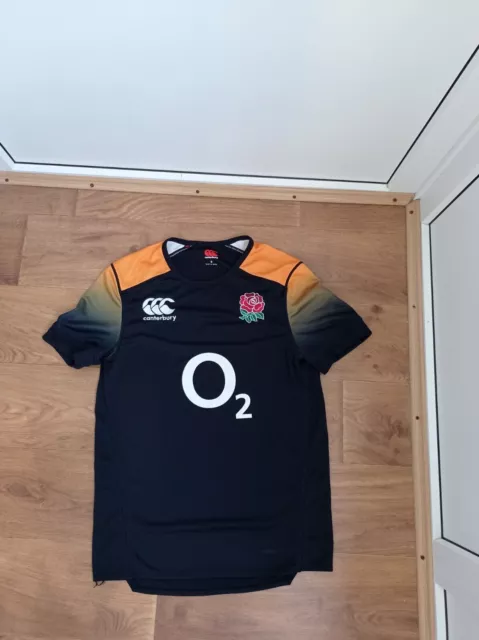 MENS RUGBY ENGLAND CANTERBURY JERSEY SHIRT O2 MEN SIZE S Small $33.08 ...