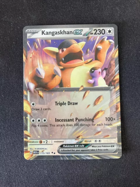 Pokemon Trading Card Game SV2a 192/165 SR Kangaskhan ex (Rank A)