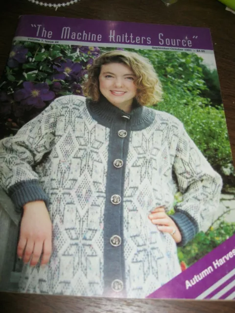 Craft knitting magazines - "Machine knitters source" Volume 7 Number 44