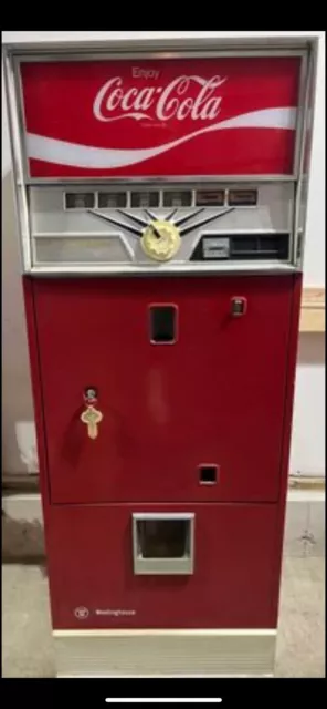 vintage coke vending machine