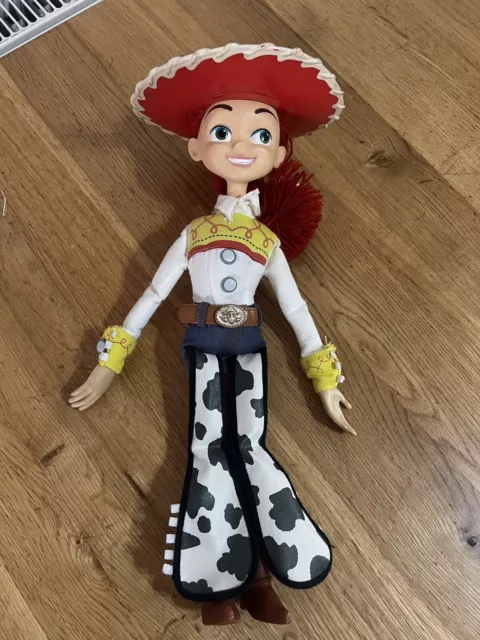 The Disney Store Disney Pixar Toy Story JESSIE Pull String Talking Figure