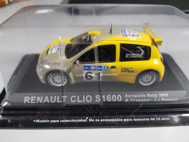 DECALS 1/43 RENAULT Clio S1600 Vericel Rallye Du Limousin 2002 Rally