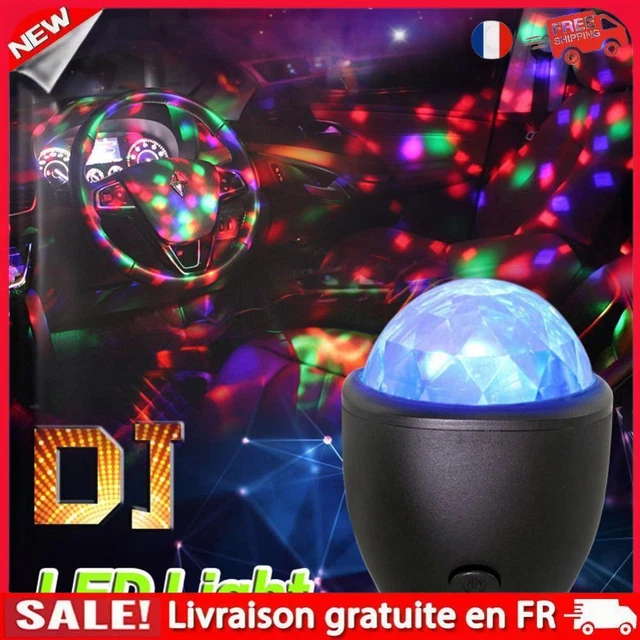 TD® Lampe Boule Scène Disco Soirée Lumière Projecteur Fête Anniversaire
