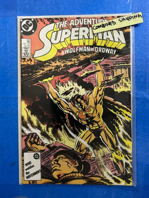 The Adventures Of Superman #432 1987 DC Comics | Combined Shipping B&B