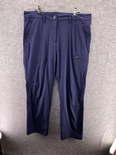 Peter Storm Womens 12R UK12 W32 L31 Blue Walking Trousers Outdoors Utility EU38