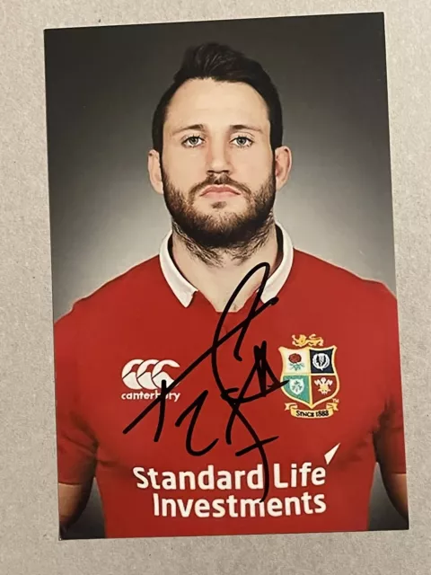 Tommy Seymour - British Lions Rugby Signed 6x4 Photo
