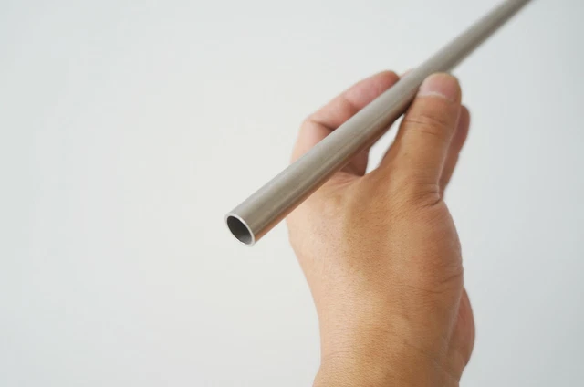 Grade 9 Titanium Tube ( .63" x .035" x 72" ) 3al-2.5v 5/8 in Round Tubing 2pc