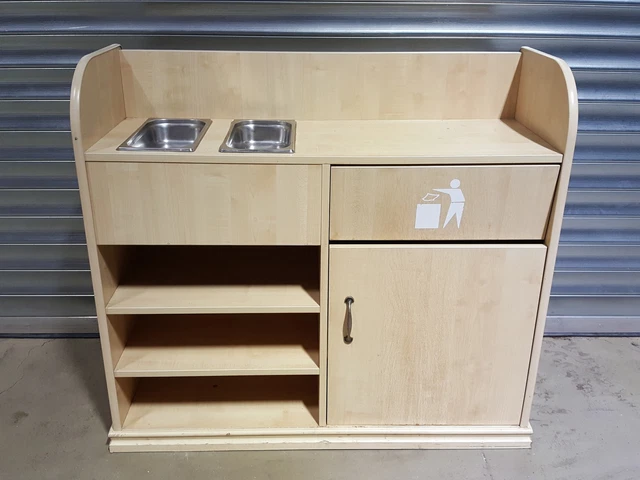 Victor Caraïbes Recyclage Bin Étagère Et Couverts Plateaux Traiteur Coffee Shop