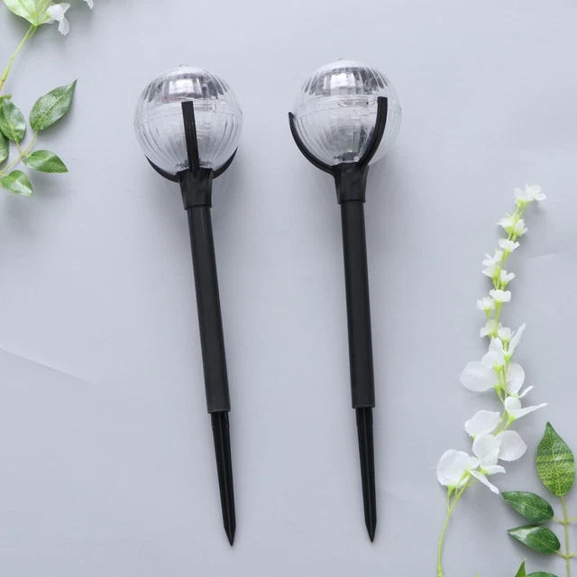 2 PCS Solar Panel Lights Garden Light LED Solar Lights Outdoor
