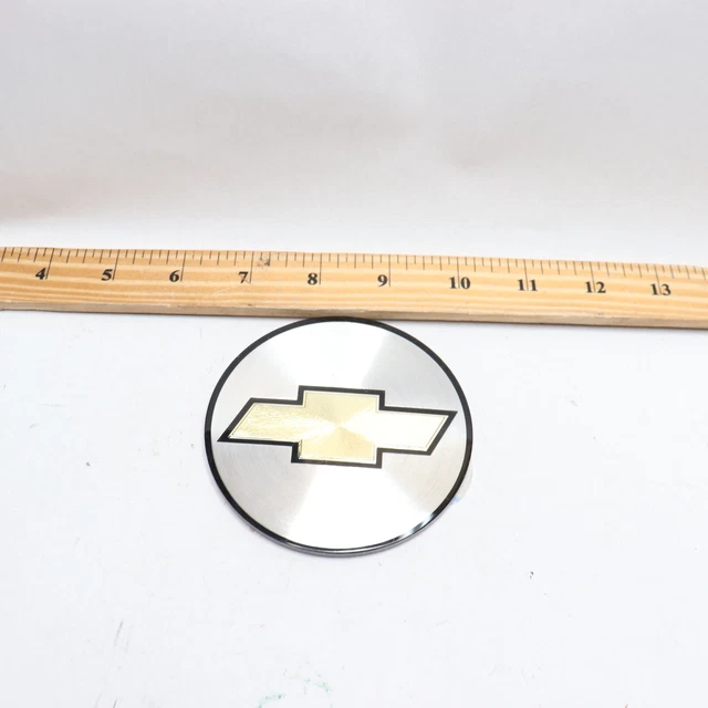 Emblem Center Cap 3 1/2" Gold/Silver T1-3614