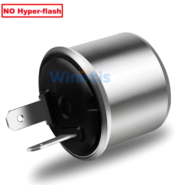TURN SIGNAL Hazard LED Flasher Relay EF32 2Pin No Fast Hyper