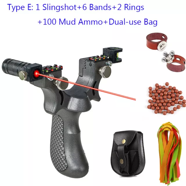 Professional Slingshot High Velocity Hunting Catapult Outdoor Shooting Target