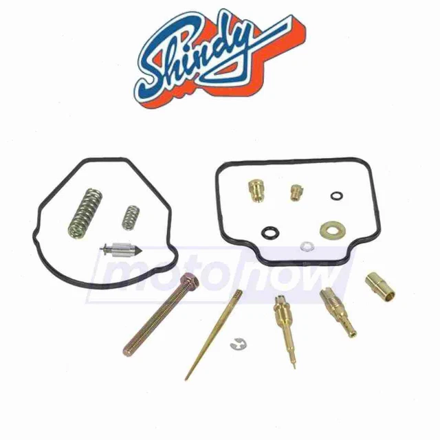 Shindy Carburetor Repair Kits for 1990-1996 Suzuki LT-4WD QuadRunner 250 - tr