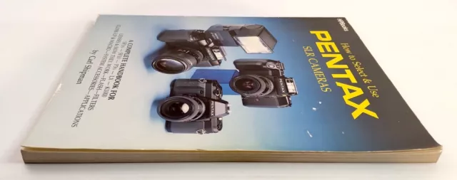 How to Select and Use Pentax SLR Cameras by Carl Shipman (1989 PB) Photography 3