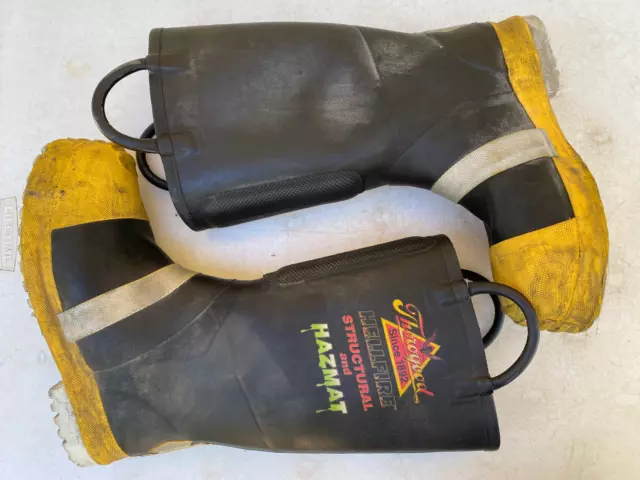 Thorogood Hellfire 2016 Men's 10 Medium Structural Firefighting Boots 807-6003 f