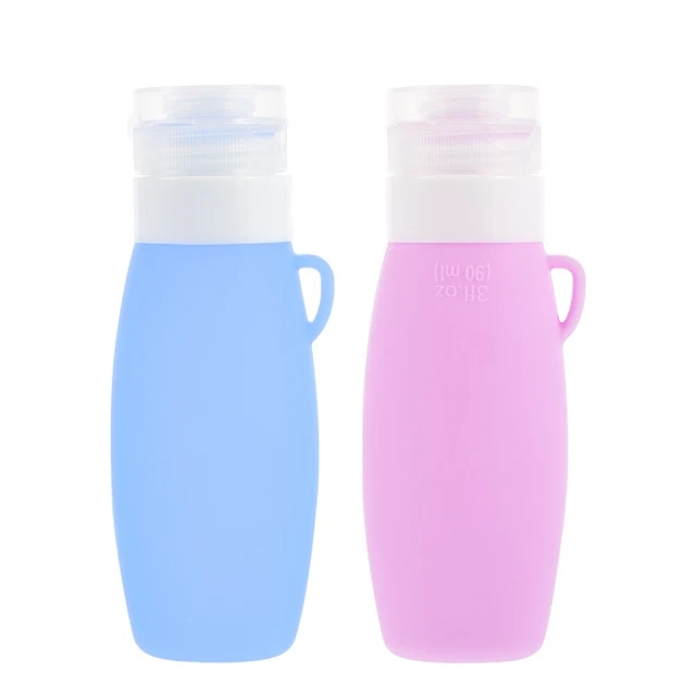 90 Ml Lotion Bottle Travel Size Toiletries Containers Cosmetic Silicone