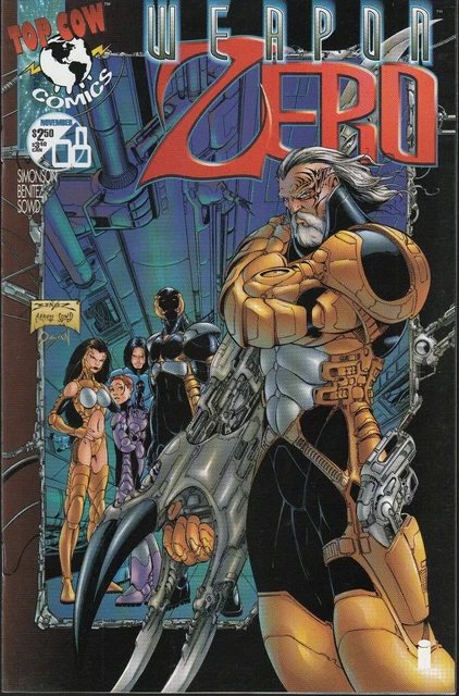 Weapon Zero #8 1996 Image -A Tale From Deep Time- Simonson/Benitez...nm-