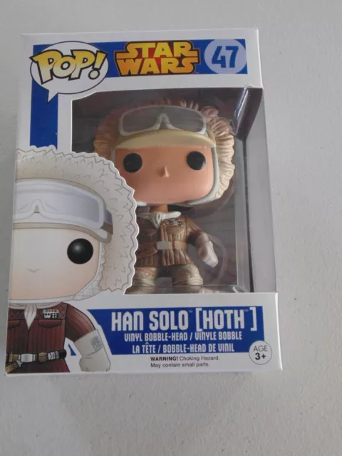 Funko pop vinyl Star Wars Han Solo Hoth 47