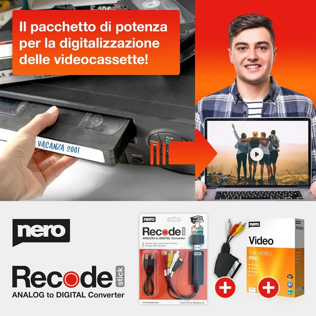 Convertitore Audio DIGITNOW! USB - Digitalizza Cassette E Vinili In MP3 Per PC E Mac - Foto 4