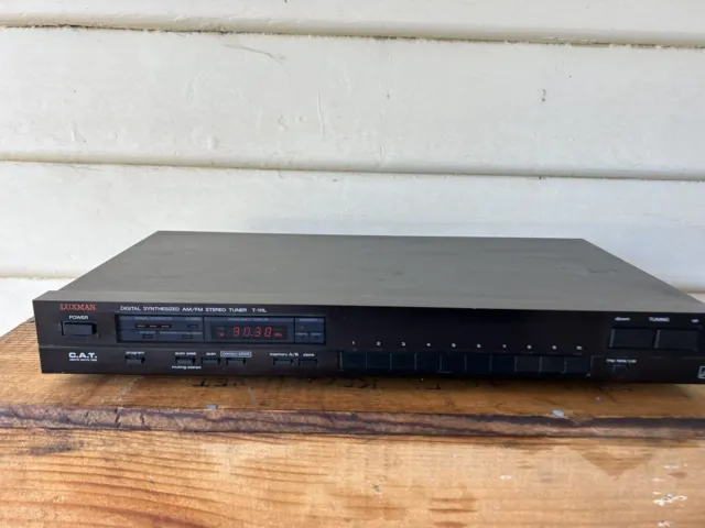 Vintage Luxman T-111L Stereo AM/FM Tuner - High Quality - Fully Working