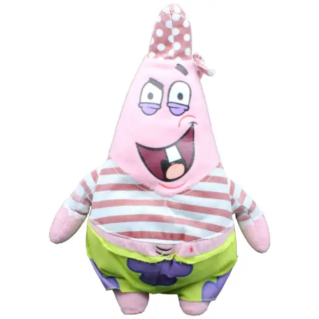 Play by Play Patrick Star als Pirat aus SpongeBob Schwammkopf Plüschfigur 34 cm,