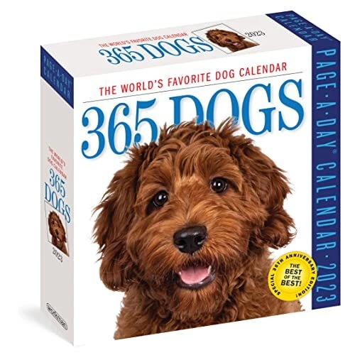 365 DOGS PAGEADAY Calendar 2023 The World's Favorite Dog Calendar 6