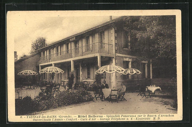 CPA Taussat-les-Bains, Hotel Bellevue