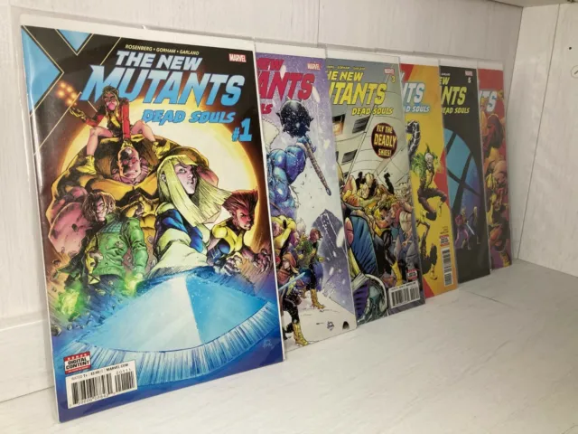 The New Mutants: Dead Souls (2018) - COMPLETE COLLECTION - Bagged & Boarded